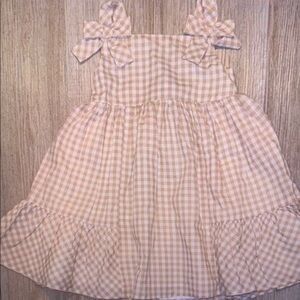 White Kids Casual Dress